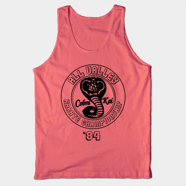 Cobra Kai Tank Top by nickbuccelli